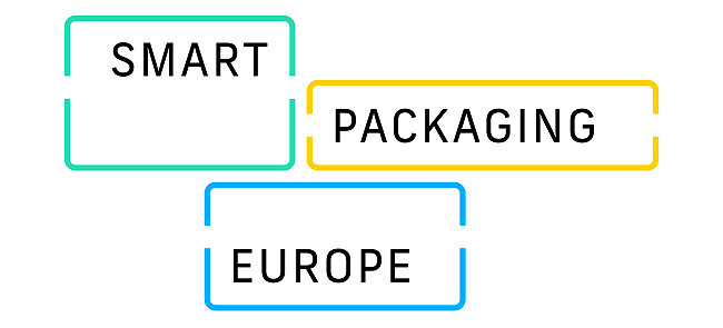 Las palabras "Smart" "Packaging" "Europe